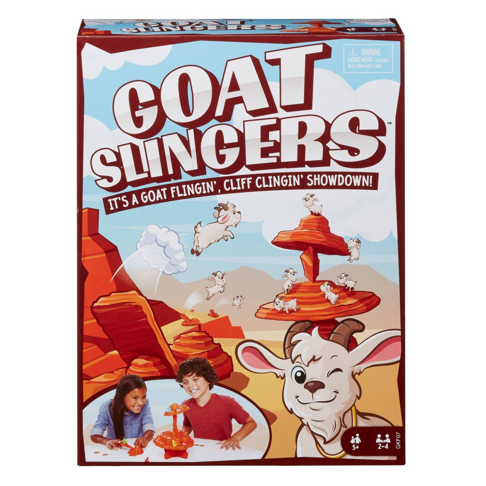 slide 1 of 5, Mattel Goat Slinger Game, 1 ct