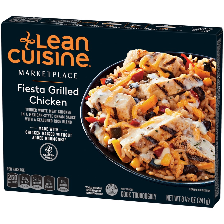 slide 7 of 8, Lean Cuisine Fiesta Grilled Chicken, 8.5 oz