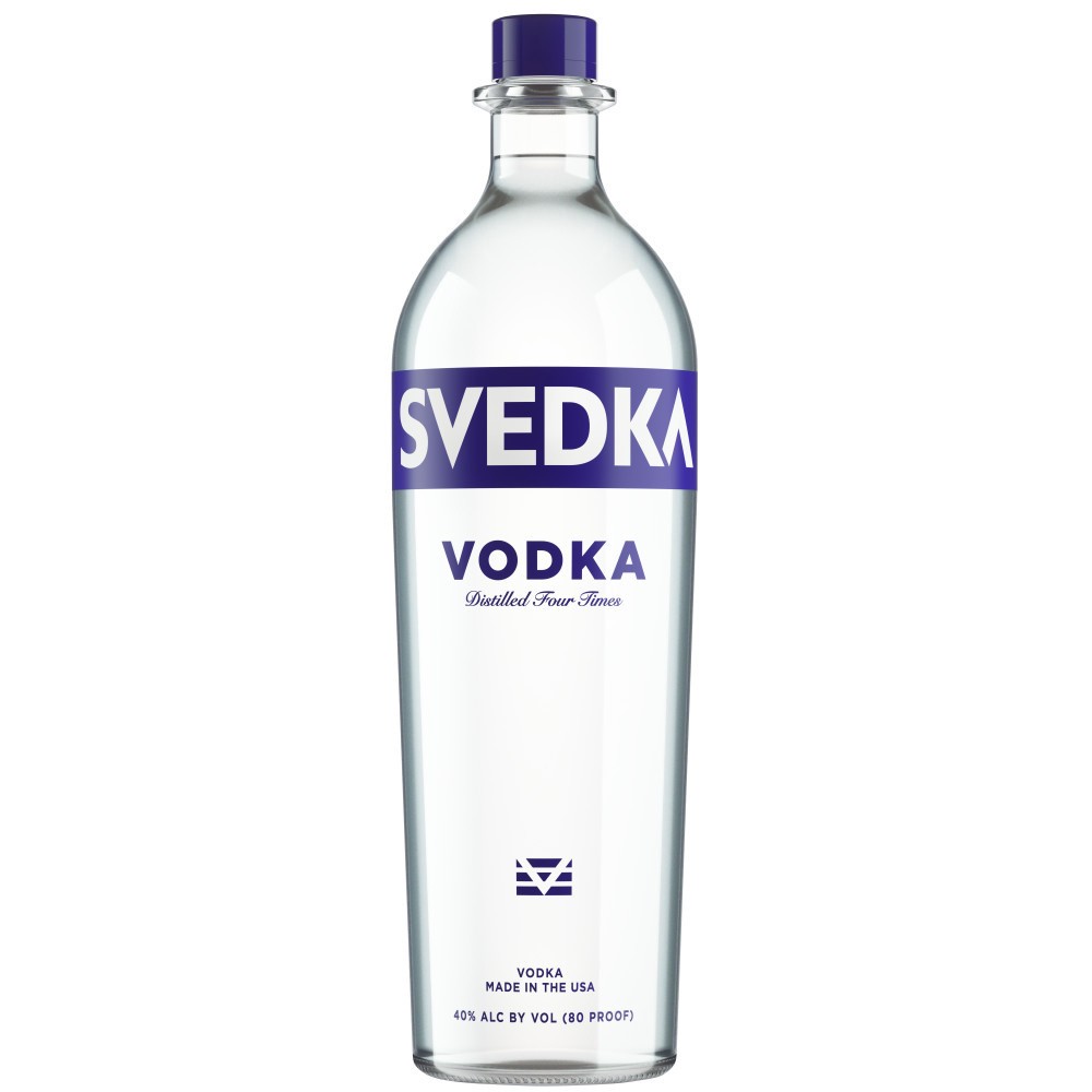 slide 1 of 5, SVEDKA Vodka, 1 L Bottle, 80 Proof, 33.81 fl oz