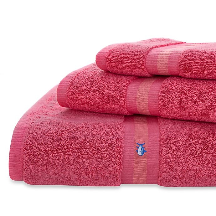 slide 1 of 1, Southern Tide Skipjack Hand Towel - Pink, 1 ct