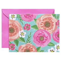 American Greetings Floral Note Cards and Envelopes