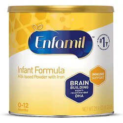 Enfamil Infant Formula Milk Based 0-12 Months With Iron Powder Can - 21.1 Oz