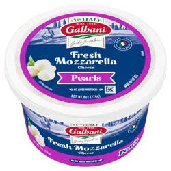 Galbani Pearls Fresh Mozzarella Cheese 8 oz