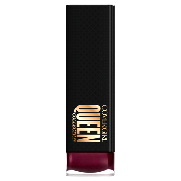 slide 1 of 1, Covergirl Queen Collection Lip Color Soft Matte Plum Palace, 12 oz