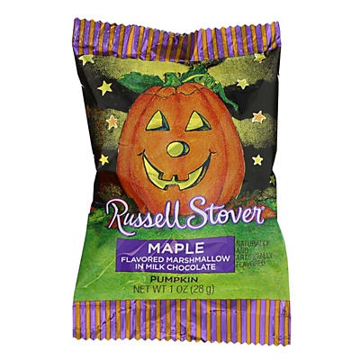 slide 1 of 1, Russell Stover Milk Chocolate Maple Marshmallow Pumpkin, 1 oz