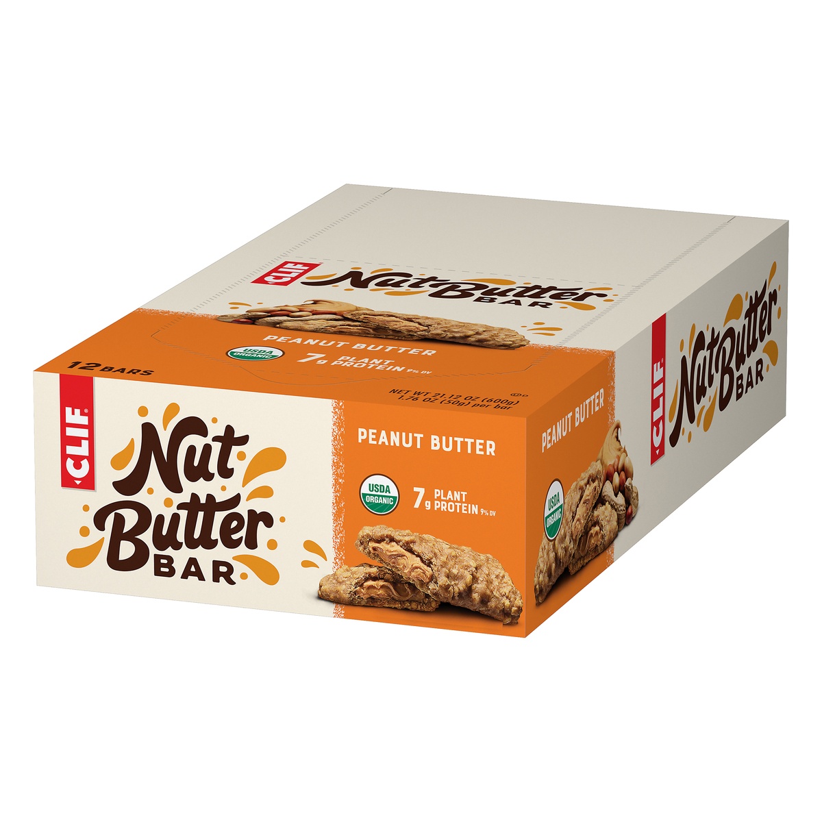 CLIF Bar Nut Butter Filled Peanut Butter Energy Bar 12 ct; 1.76 oz Shipt