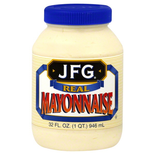 slide 1 of 1, JFG Mayonnaise, 30 oz