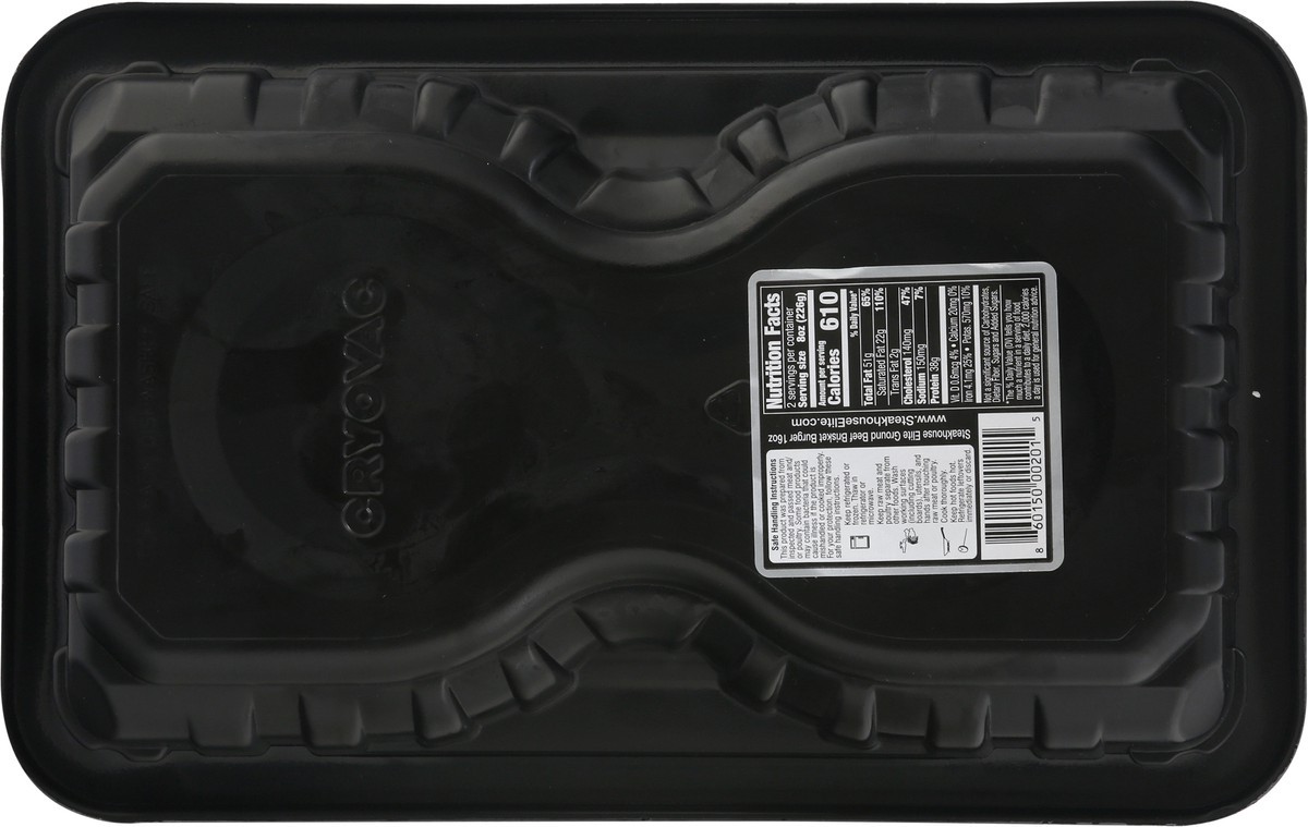 slide 7 of 14, Steakhouse Elite Kobe Crafted Brisket Burgers 8oz, 16 oz