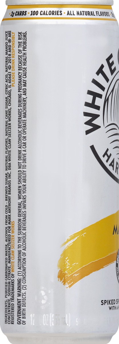 slide 5 of 6, White Claw Hard Seltzer 12 oz, 12 fl oz