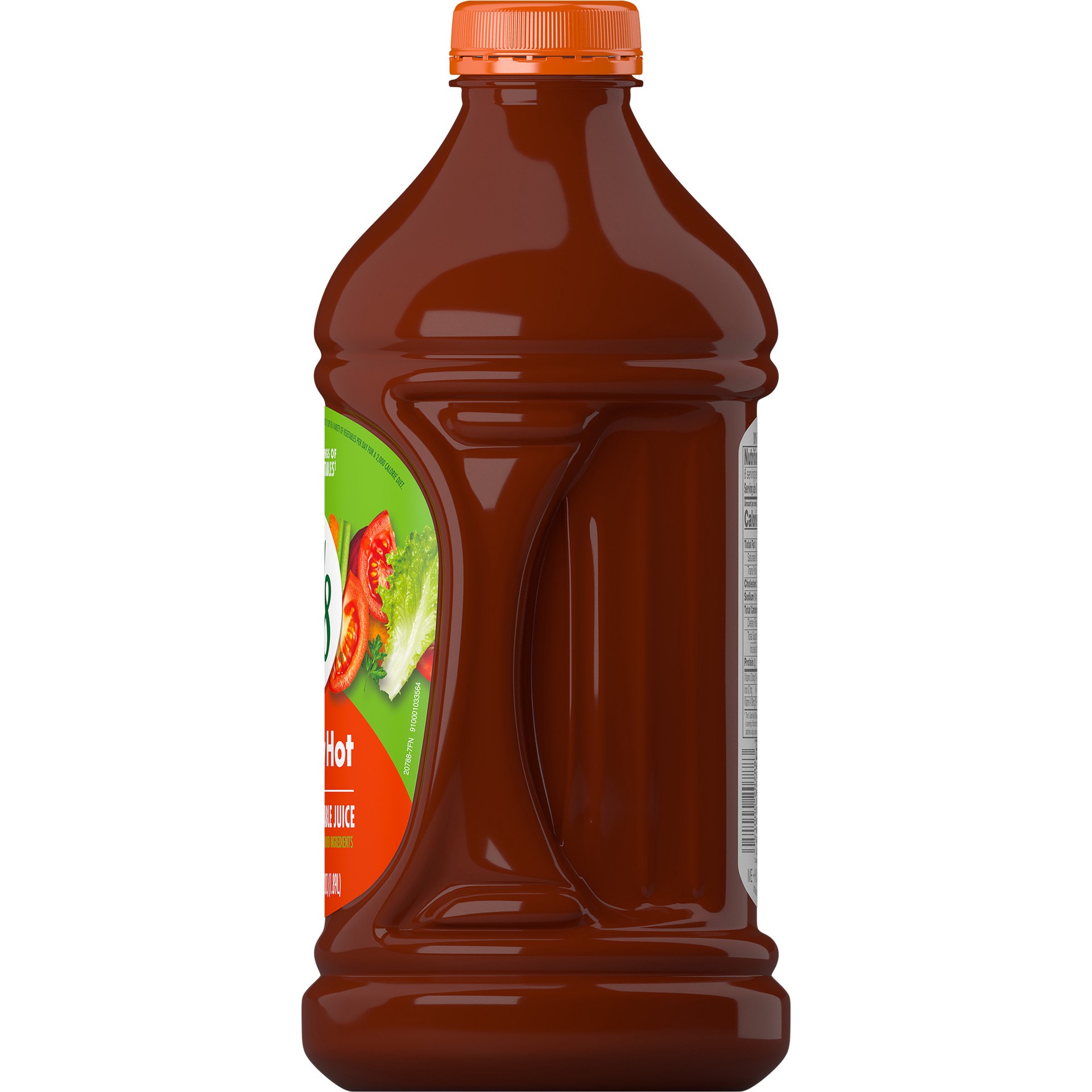slide 5 of 5, V8 Spicy Hot 100% Vegetable Juice, 64 fl oz Bottle, 64 oz