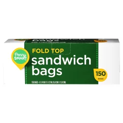 Penny Smart Fold Top Sandwich Bags