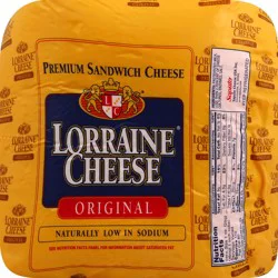 Land O Lakes 30% Less Sodium Yellow American Cheese Product, Deli Sliced to Order