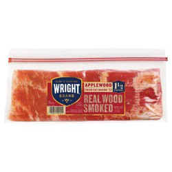 Wright Brand Thick Cut Applewood Bacon, 1.5 lb