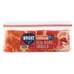 Wright Brand Thick Cut Applewood Bacon, 1.5 lb