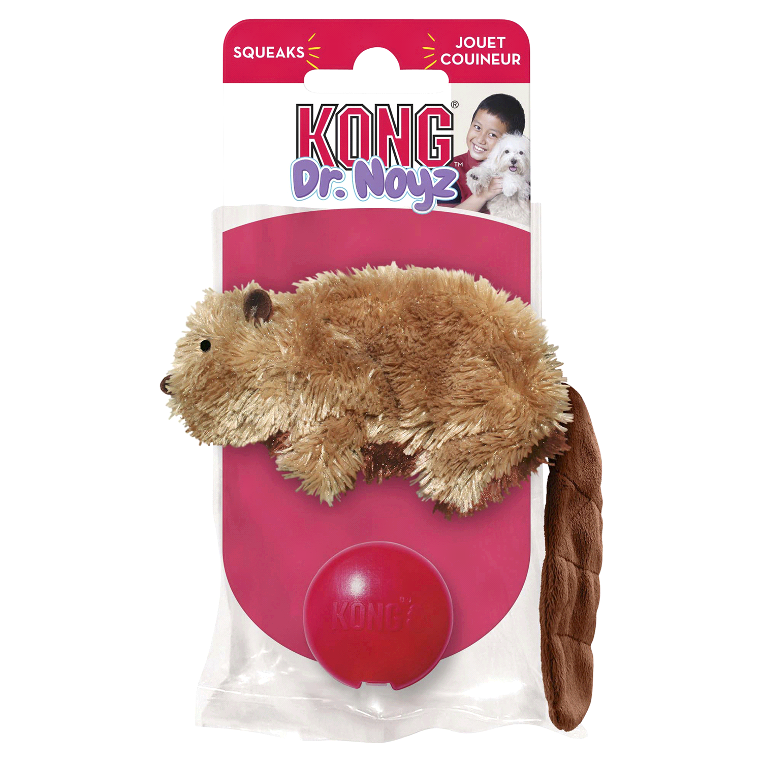 slide 2 of 2, KONG Dr. Noyz Beaver Sm, 1 ct