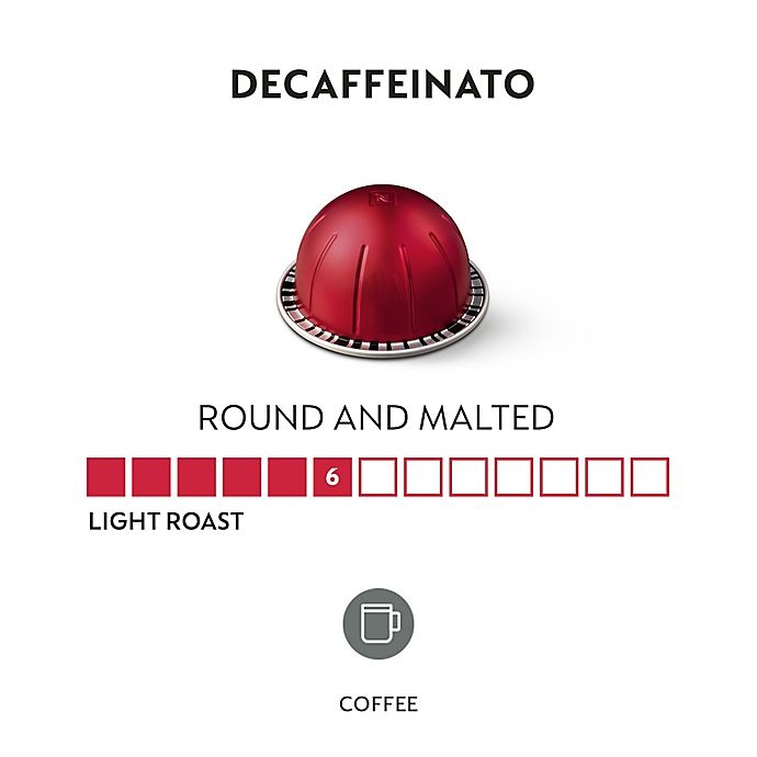 slide 4 of 6, Nespresso VertuoLine Decaffeinato Coffee Capsules, 40 ct