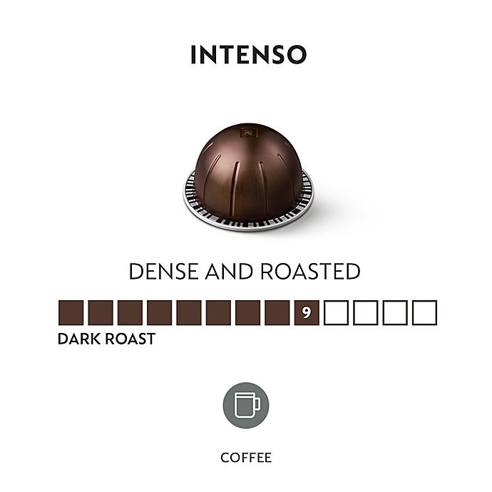 slide 2 of 6, Nespresso VertuoLine Intenso Coffee Capsules, 40 ct