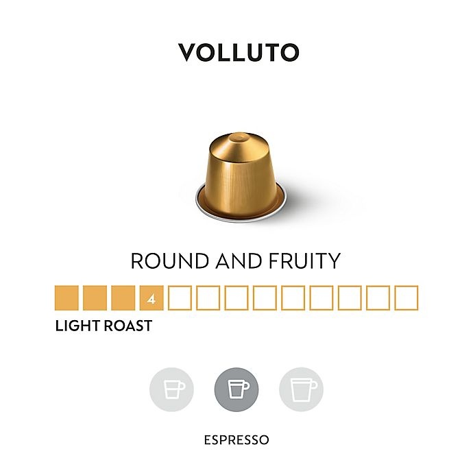 slide 2 of 6, Nespresso OriginalLine Volluto Espresso Capsules, 50 ct