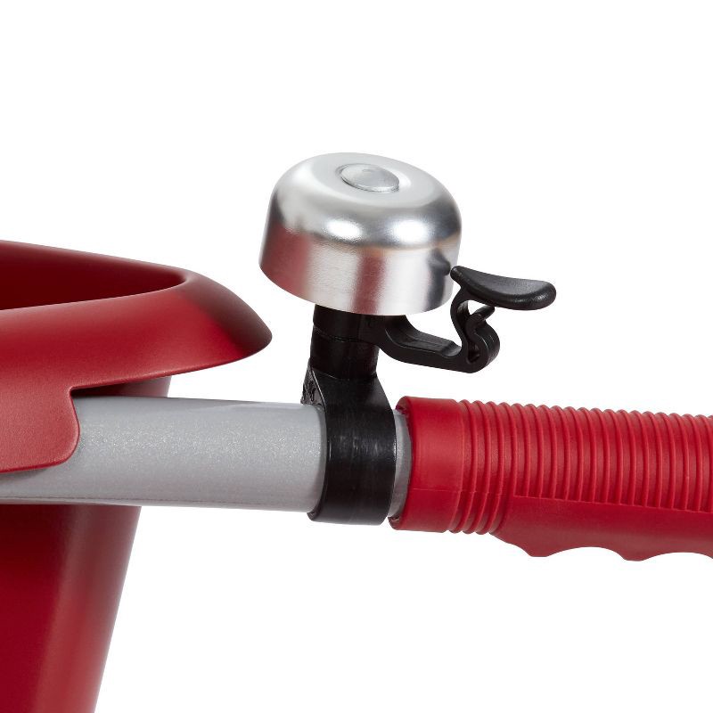 slide 8 of 9, Radio Flyer Fold 2 Go Trike with Bucket: Steel Frame, Plastic Pedals, Ages 1.5-3 Years, 1 ct