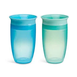 Munchkin Miracle 360 Sippy Cup 10oz/2pk - Blue/Mint