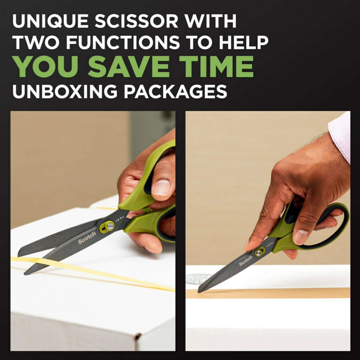 slide 3 of 4, Scotch Unboxing Scissor, 1 ct