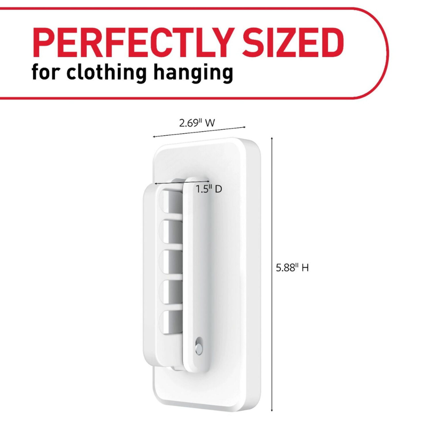 slide 2 of 3, Command Folding Clothes Hanger 1 ea, 1 ct