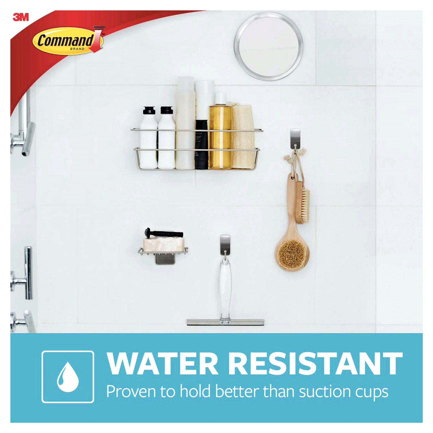 slide 5 of 5, Command Hook & Squeegee 1 ea, 1 ct