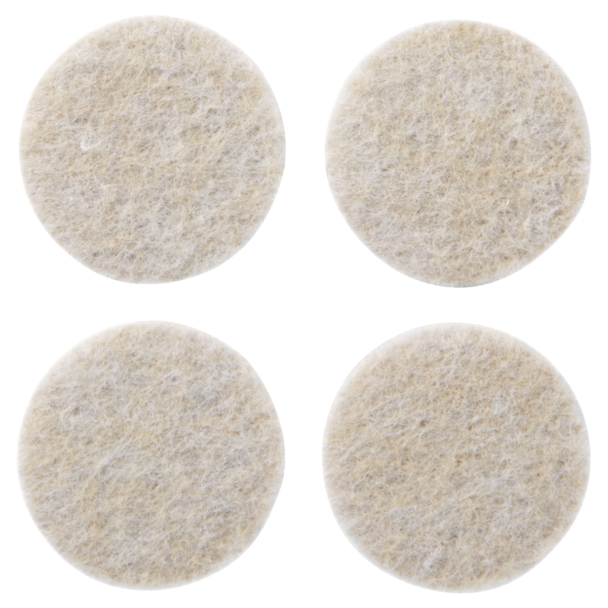 slide 3 of 3, Scotch Felt Pads, Beige, Round, 16 ct; 1 in