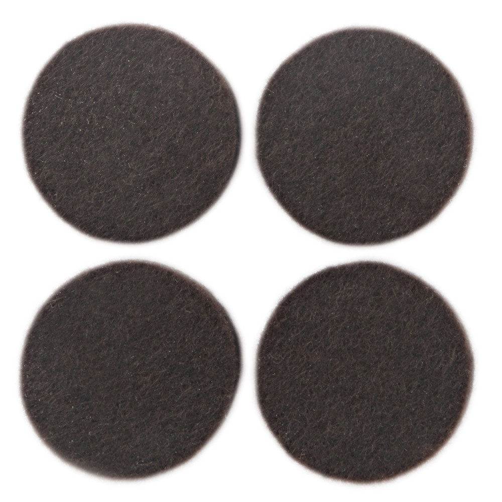 slide 2 of 5, Scotch 1" Round Felt Pads, 16 ct