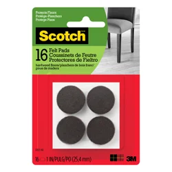 Scotch 1" Round Felt Pads