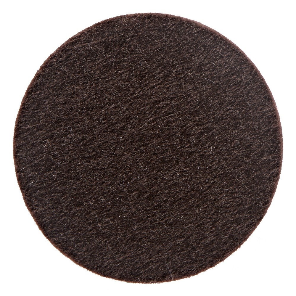 slide 4 of 5, Scotch Felt Pads Round Brown, 6 ct; 2 in