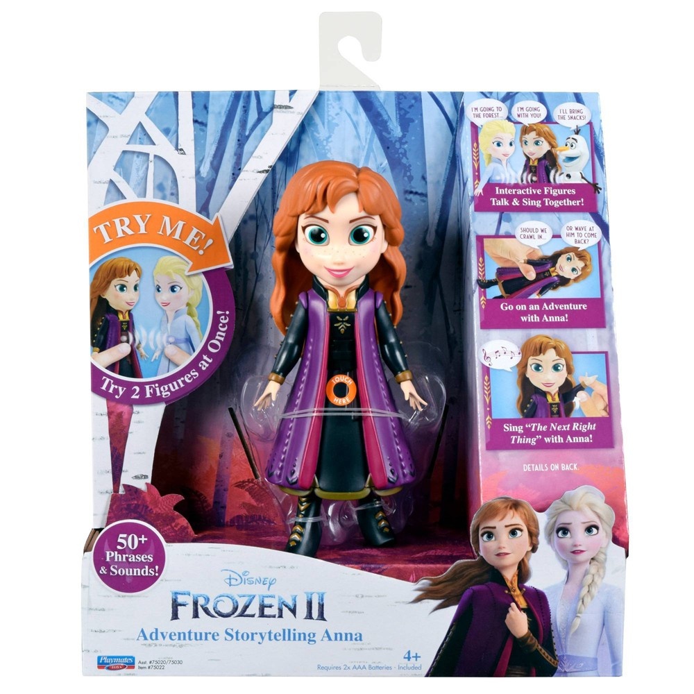 slide 2 of 4, Disney Frozen Interactive Figure Anna, 1 ct