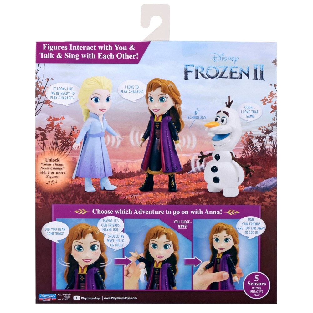 slide 4 of 4, Disney Frozen Interactive Figure Anna, 1 ct