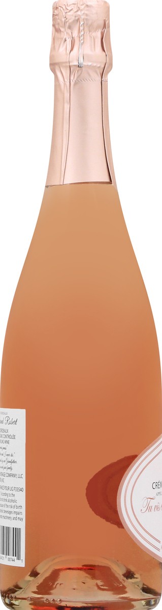 slide 2 of 9, Chevalier Du Grand Robert Cremant Brut Rose Wine, 750 ml