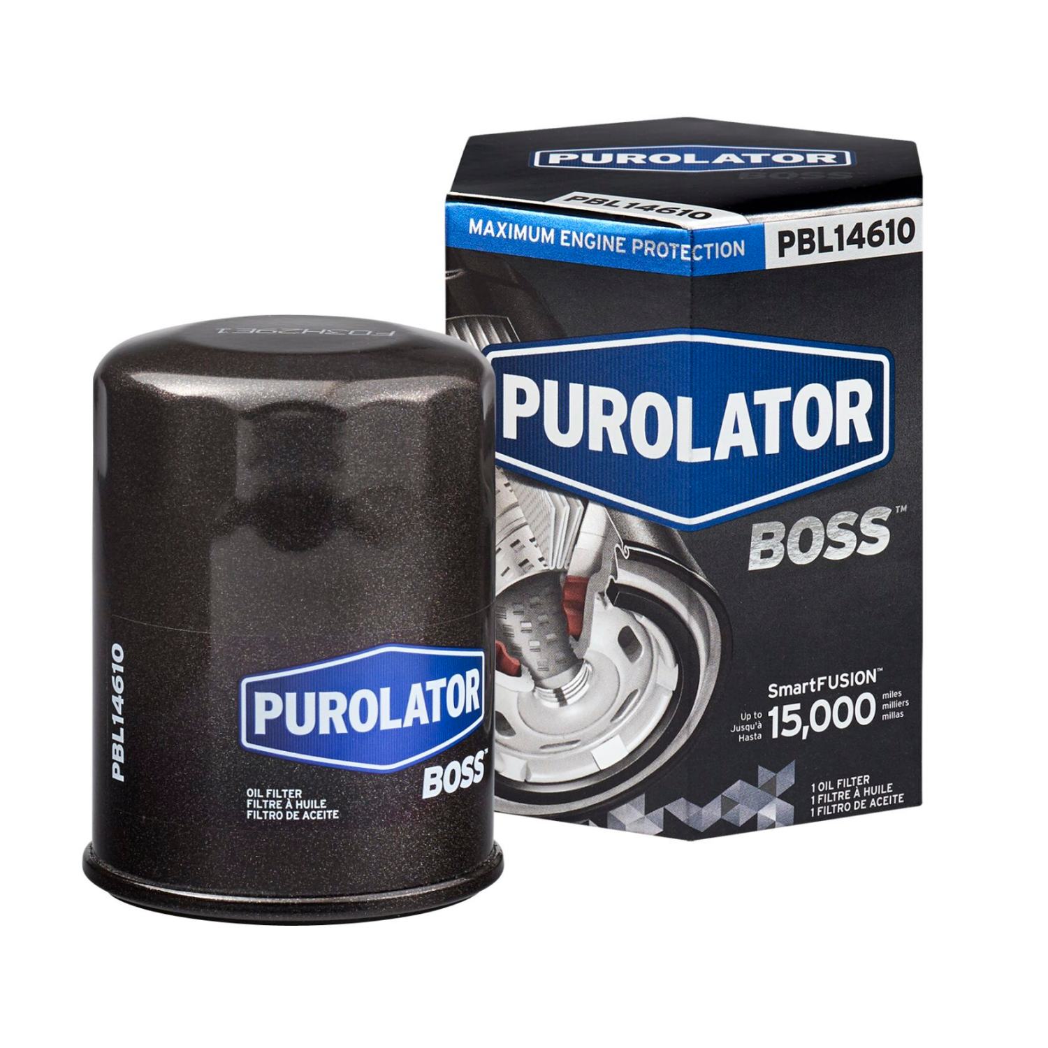slide 1 of 2, Purolator PBL14610 PurolatorBOSS Maximum Engine Protection Oil Filter, 1 ct
