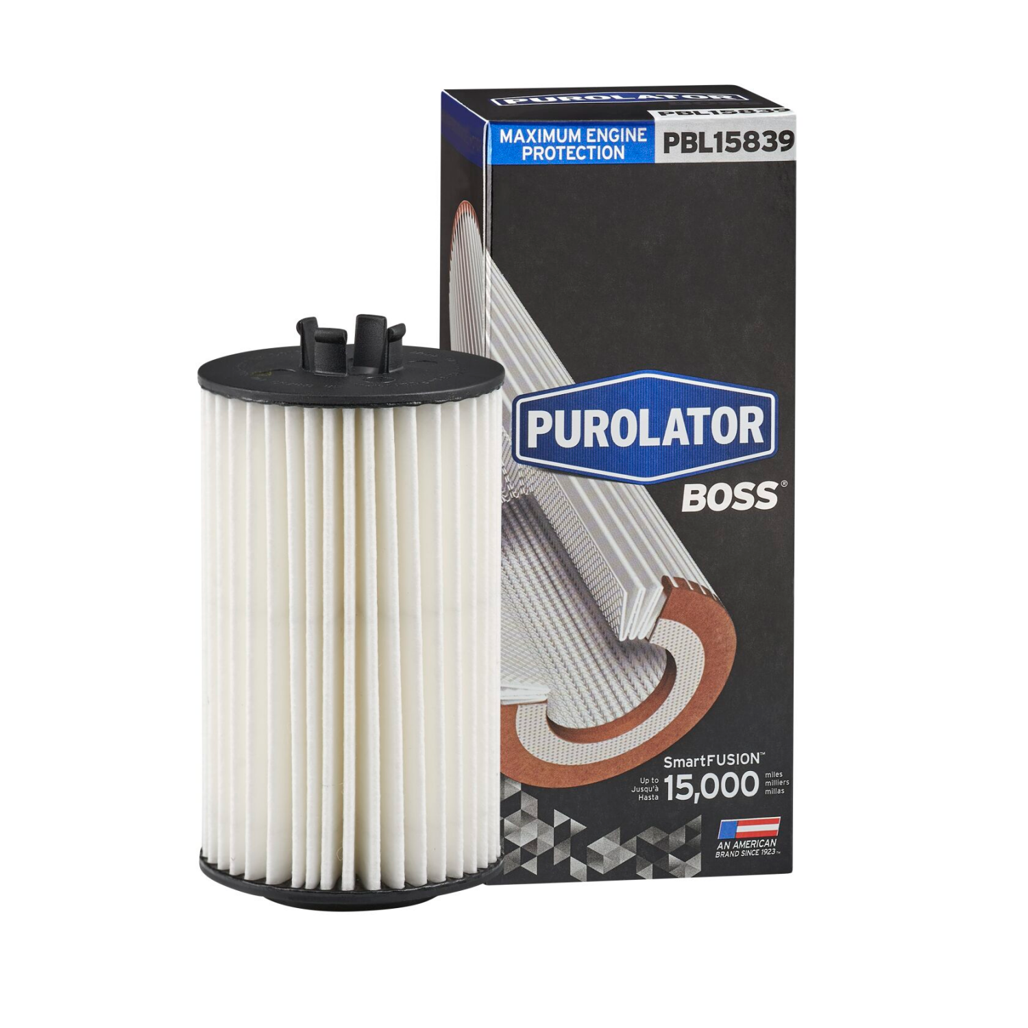 slide 1 of 2, Purolator PBL15839 PurolatorBOSS Maximum Engine Protection Oil Filter, 1 ct