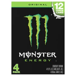 Monster Energy 6/4/12oz