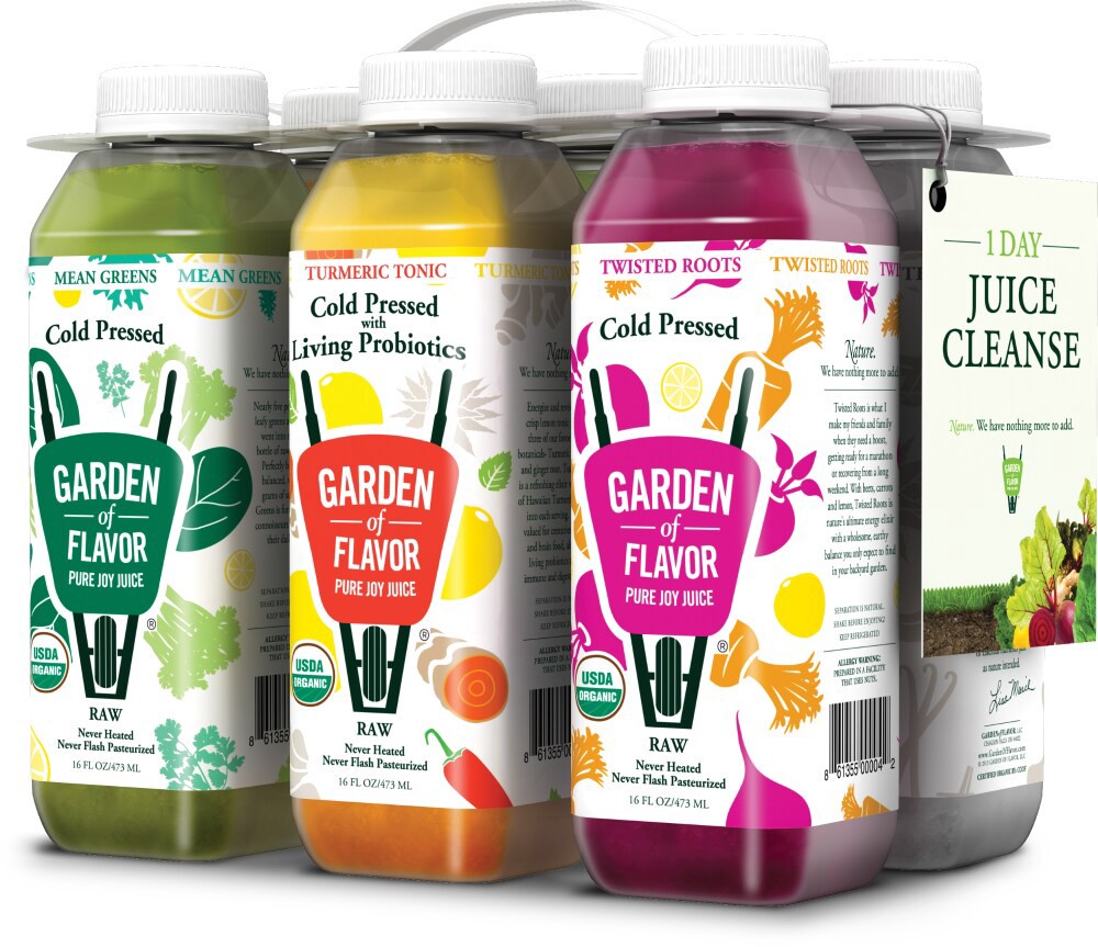 slide 1 of 1, Garden Of Flavor Juice Cleanse - 96 oz, 6 ct; 16 fl oz