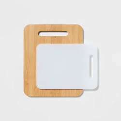 3pc Antimicrobial Poly Cutting Board Set - Made By Design 3 ct