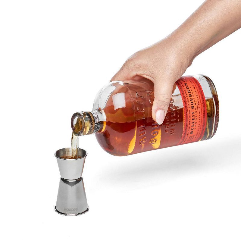 slide 4 of 5, Houdini Stainless Steel Double Jigger (1.5oz/1oz), 1.5 oz, 1 oz