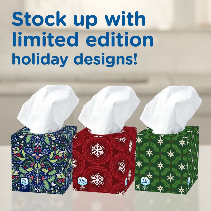 slide 3 of 16, Puffs Ultra Soft Facial Tissue - 4pk/288ct, 4 ct, 288 ct