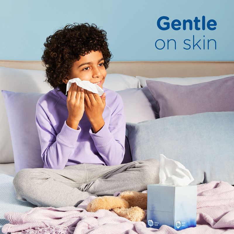 slide 3 of 15, Puffs Ultra Soft Facial Tissue - 4pk/288ct, 4 ct, 288 ct