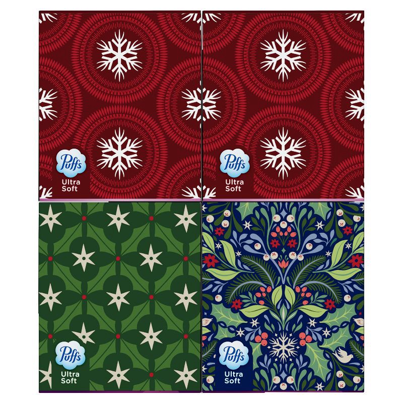 slide 14 of 16, Puffs Ultra Soft Facial Tissue - 4pk/288ct, 4 ct, 288 ct