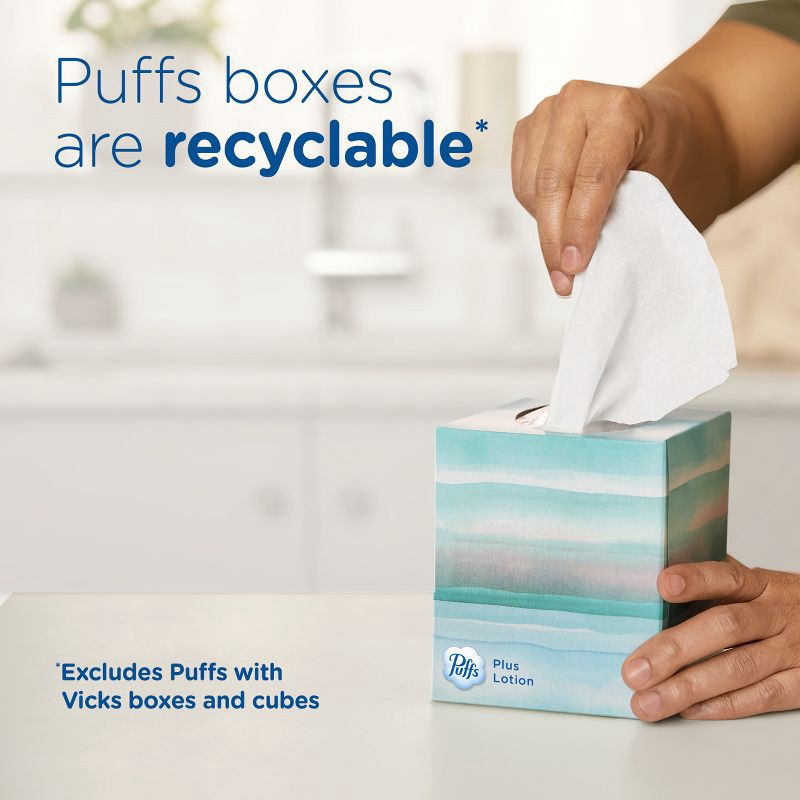 slide 9 of 14, Puffs Ultra Soft Facial Tissue - 4pk/72ct, 288 ct