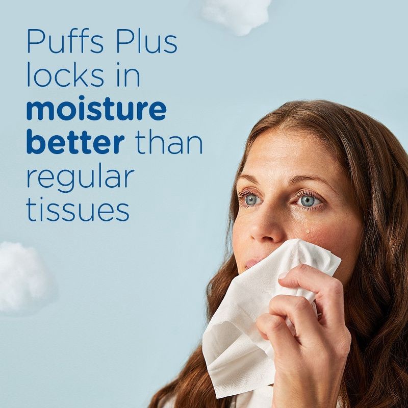 slide 8 of 16, Puffs Plus Lotion Facial Tissue - 4pk/288ct, 4 ct, 288 ct