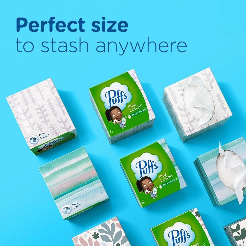 slide 7 of 16, Puffs Plus Lotion Facial Tissue - 4pk/288ct, 4 ct, 288 ct