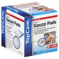 TopCare All One Size Latex Free Sterile Gauze Pads