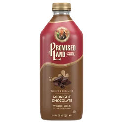Promised Land Dairy Midnight Chocolate Whole Milk - 48 fl oz