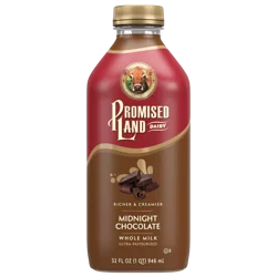 Promised Land Dairy Midnight Chocolate Whole Milk 32 fl oz