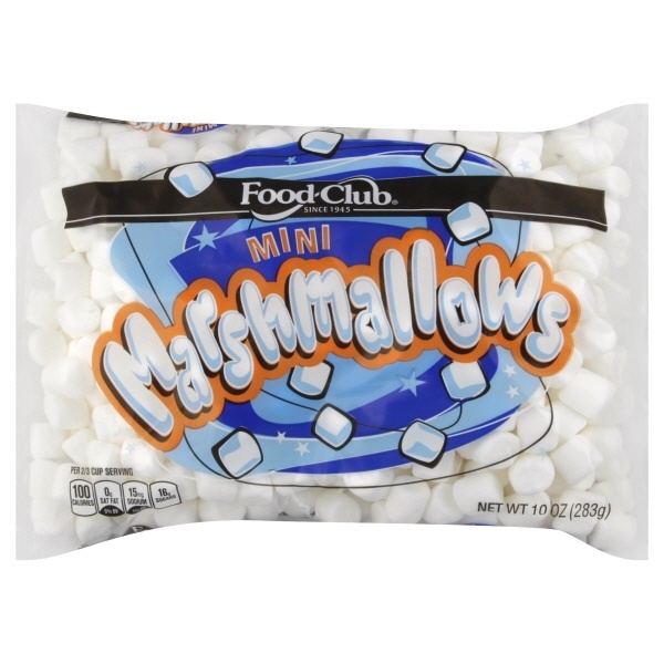 slide 1 of 1, Food Club Mini Marshmallows, 10 oz